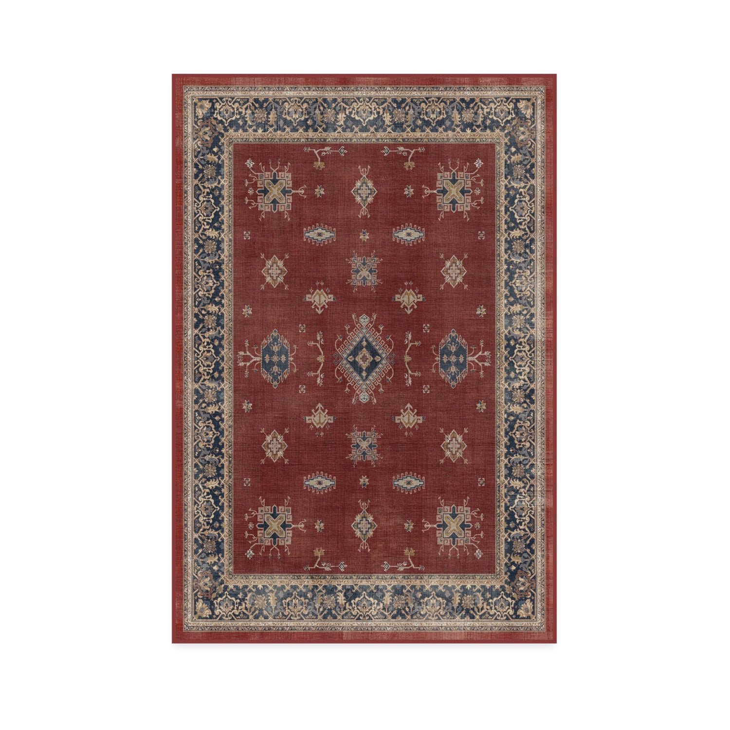 RUGGABLE – Verena Dark Wood – Machine Washable Runner Rug – Pet &amp; Child Friendly – Stain &amp; Water Resistant – Non-Slip – 2.5&