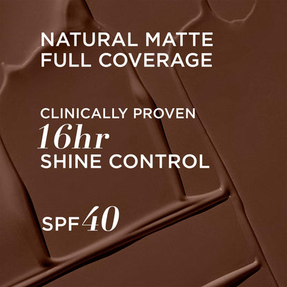 IT Cosmetics CC+ Cream Natural Matte Foundation with SPF 40 - Shine-Reducing &amp; Long-Wear Full Coverage Foundation For Oily Skin - With Hyaluronic Acid - Fragrance Free &amp; Non-Comedogenic - 1.08 fl oz