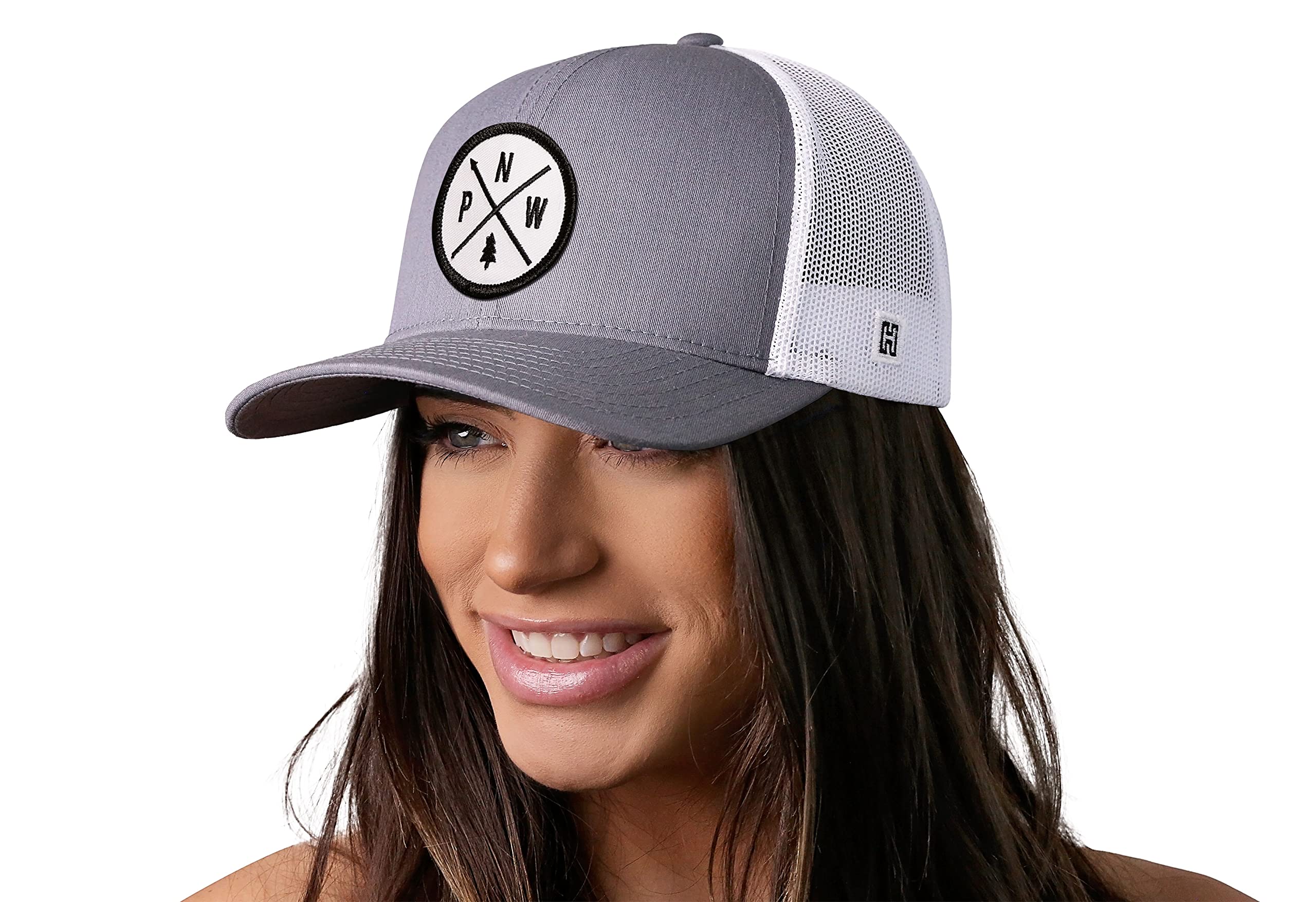 HAKA Camping Hat – Outdoors Trucker Hat for Men &amp; Women, Baseball Cap Adjustable Snapback - Synthetic Leather