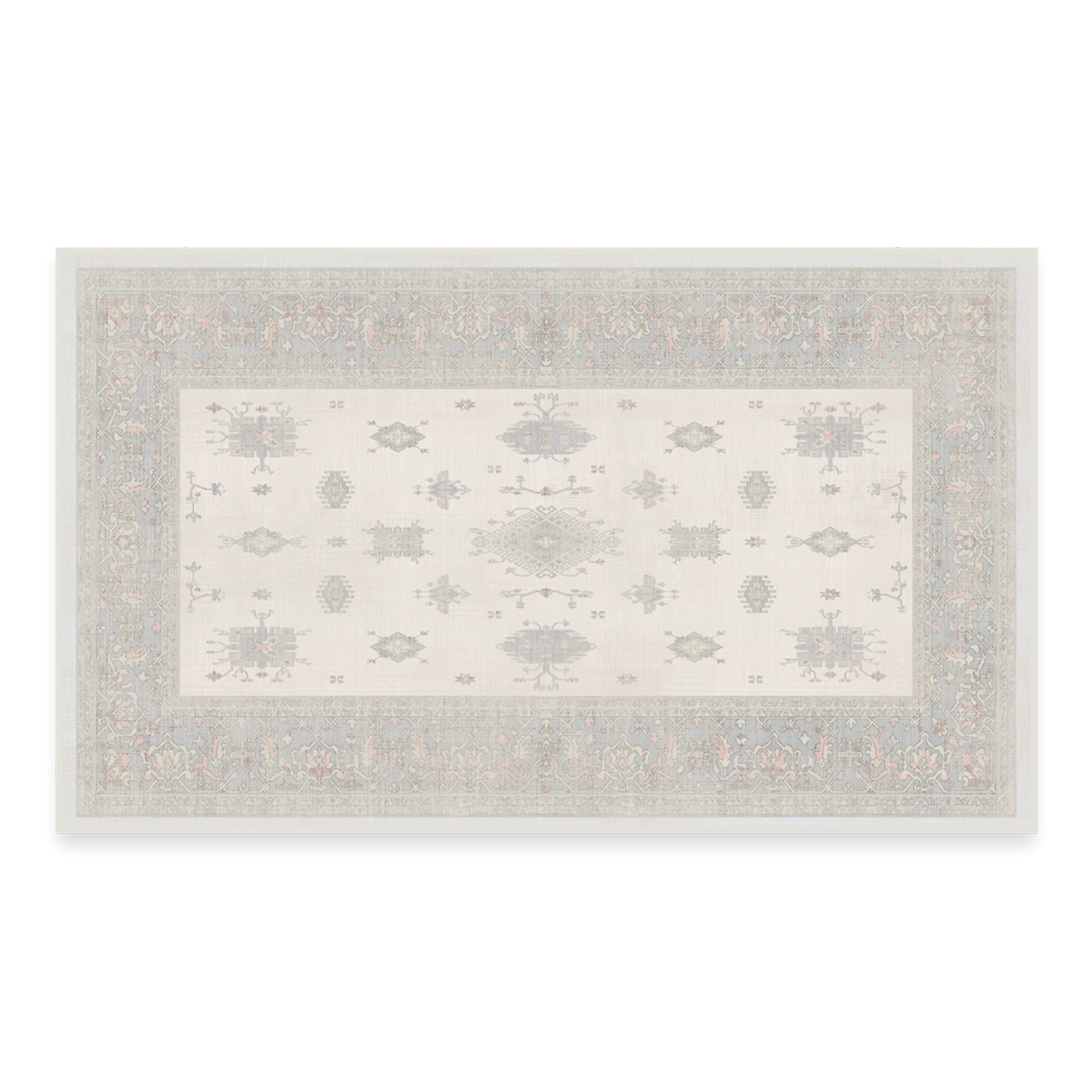 RUGGABLE – Verena Dark Wood – Machine Washable Runner Rug – Pet &amp; Child Friendly – Stain &amp; Water Resistant – Non-Slip – 2.5&