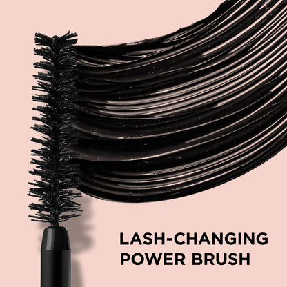 IT Cosmetics Superhero Mascara – Super Elastic Stretch Black Mascara for Volume &amp; Length - Volumizing Mascara with Collagen, Biotin &amp; Peptides – Suitable Makeup Mascara for Sensitive Eyes