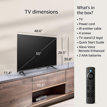 Amazon Fire TV 50&quot; Omni Series 4K UHD smart TV, hands-free with Alexa