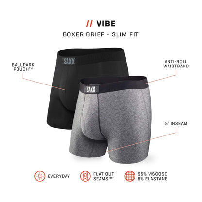 SAXX Underwear Co. Mens Saxx Underwear Boxer Briefs