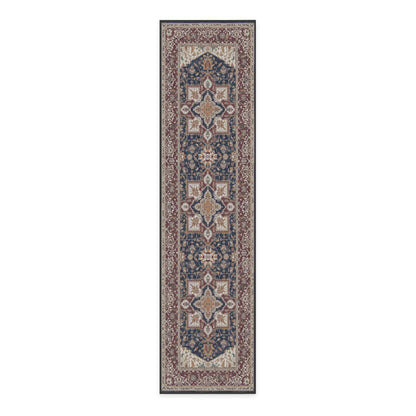 RUGGABLE Maral Heriz Washable Rug - Perfect Vintage Area Rug for Living Room Bedroom Kitchen - Pet &amp; Child Friendly - Stain &amp; Water Resistant - Creme 3&