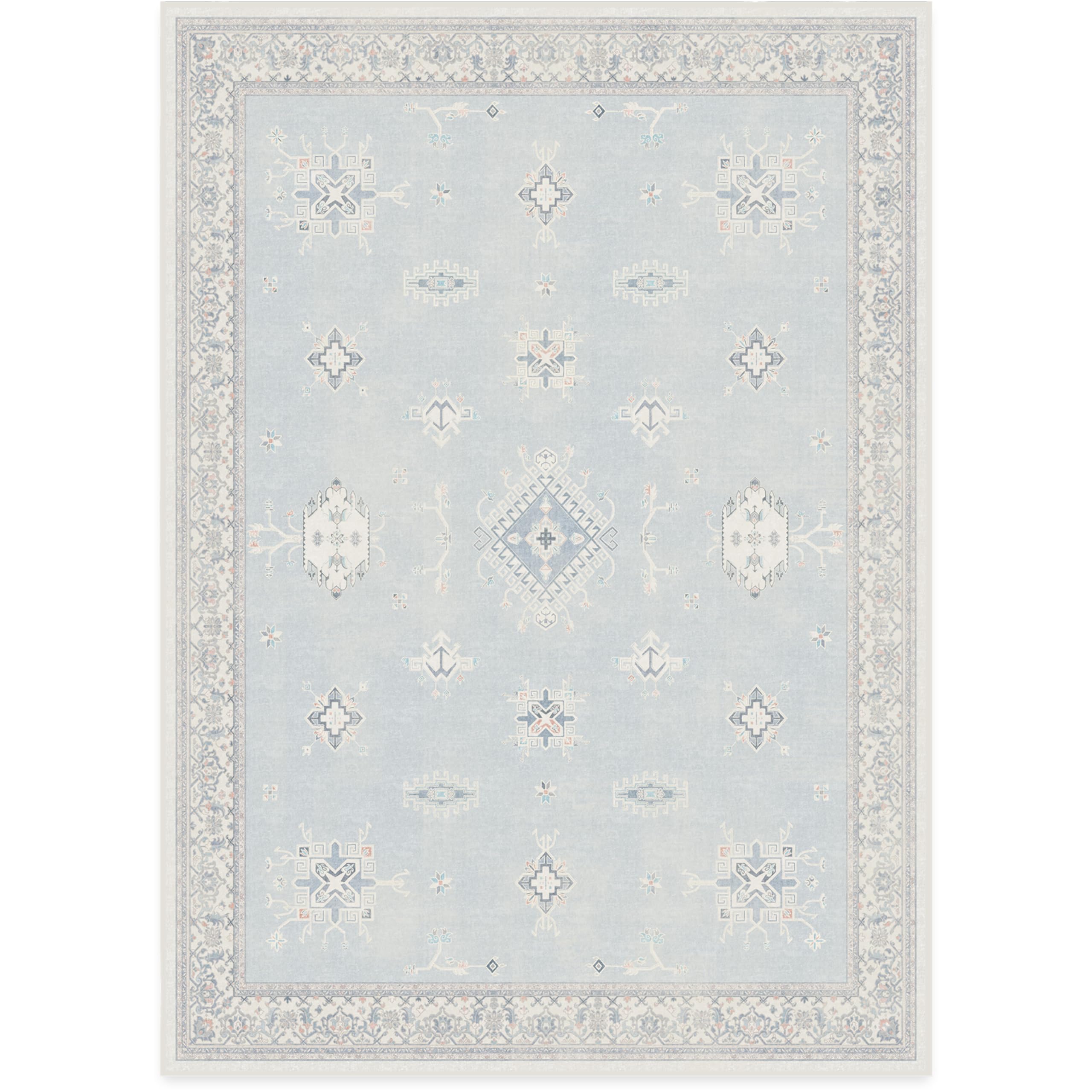 RUGGABLE – Verena Dark Wood – Machine Washable Runner Rug – Pet &amp; Child Friendly – Stain &amp; Water Resistant – Non-Slip – 2.5&
