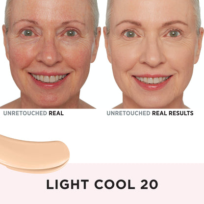 IT Cosmetics Your Skin But Better Foundation + Skincare - Hydrating Medium Buildable Coverage - Minimizes Pores &amp; Imperfections - Natural Radiant Finish - With Hyaluronic Acid - 1.0 fl oz