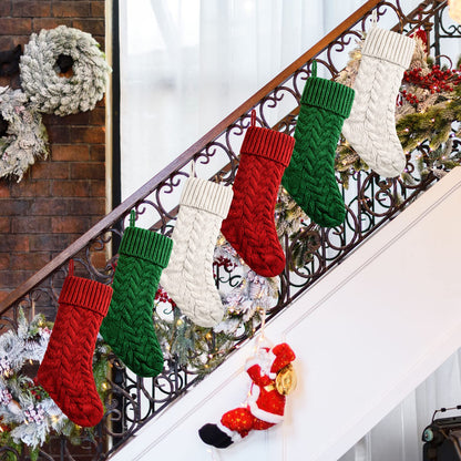 Knit Christmas Stockings Xmas