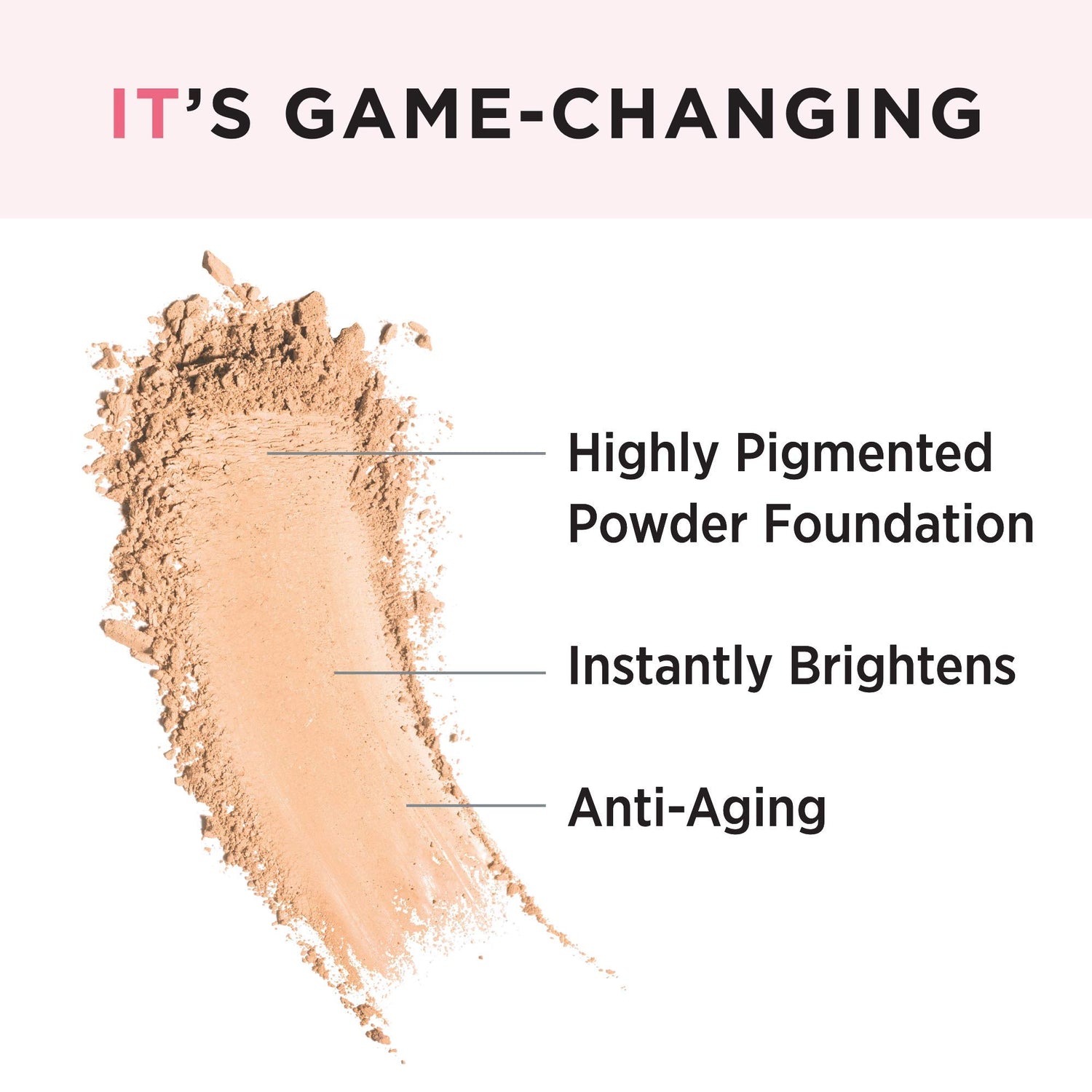 IT Cosmetics Celebration Foundation Illumination - Full-Coverage, Anti-Aging Powder Foundation - Blurs Pores, Wrinkles &amp; Imperfections - 0.3 oz
