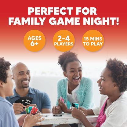 Taco vs Burrito - The Wildly Popular Surprisingly Strategic Card Game Created by a 7 Year Old - a Family-Friendly Party Game for Kids, Teens &amp; Adults