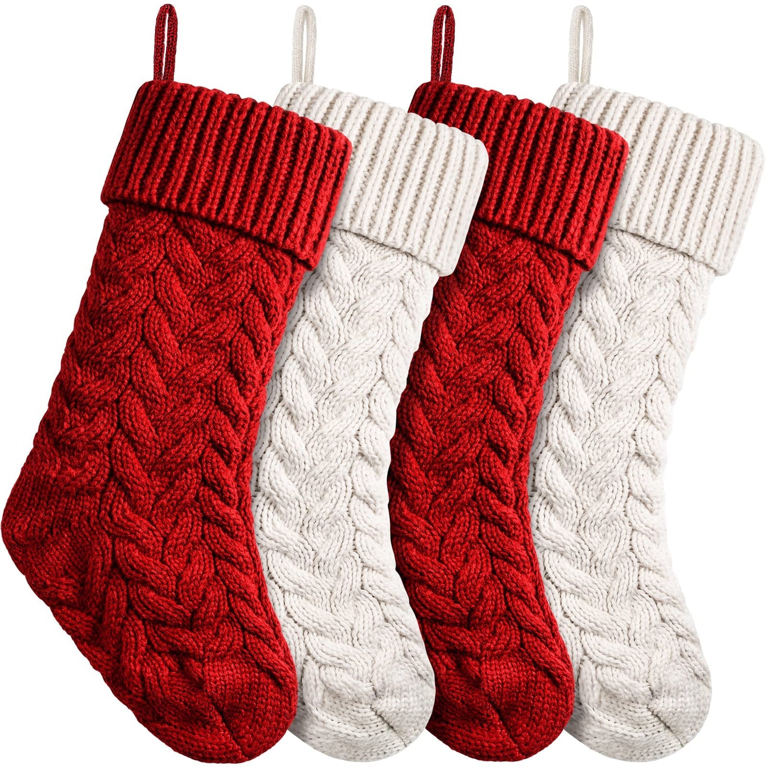 Knit Christmas Stockings Xmas