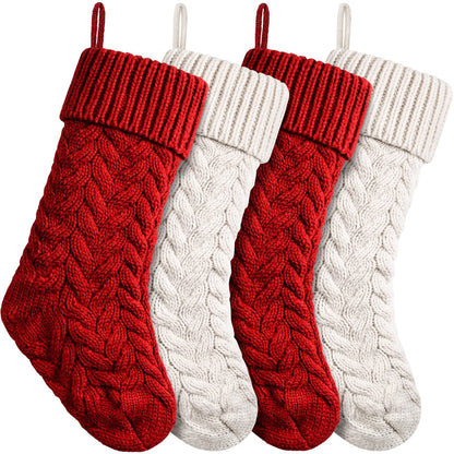 Knit Christmas Stockings Xmas