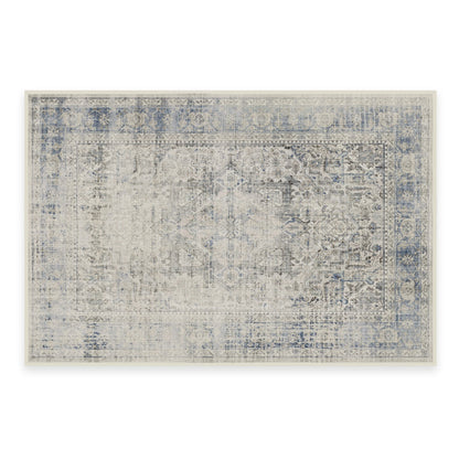 RUGGABLE Kamran Washable Rug - Perfect Vintage Area Rug for Living Room Bedroom Kitchen - Pet &amp; Child Friendly - Stain &amp; Water Resistant - Hazel 5&
