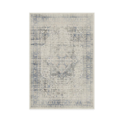 RUGGABLE Kamran Washable Rug - Perfect Vintage Area Rug for Living Room Bedroom Kitchen - Pet &amp; Child Friendly - Stain &amp; Water Resistant - Hazel 5&