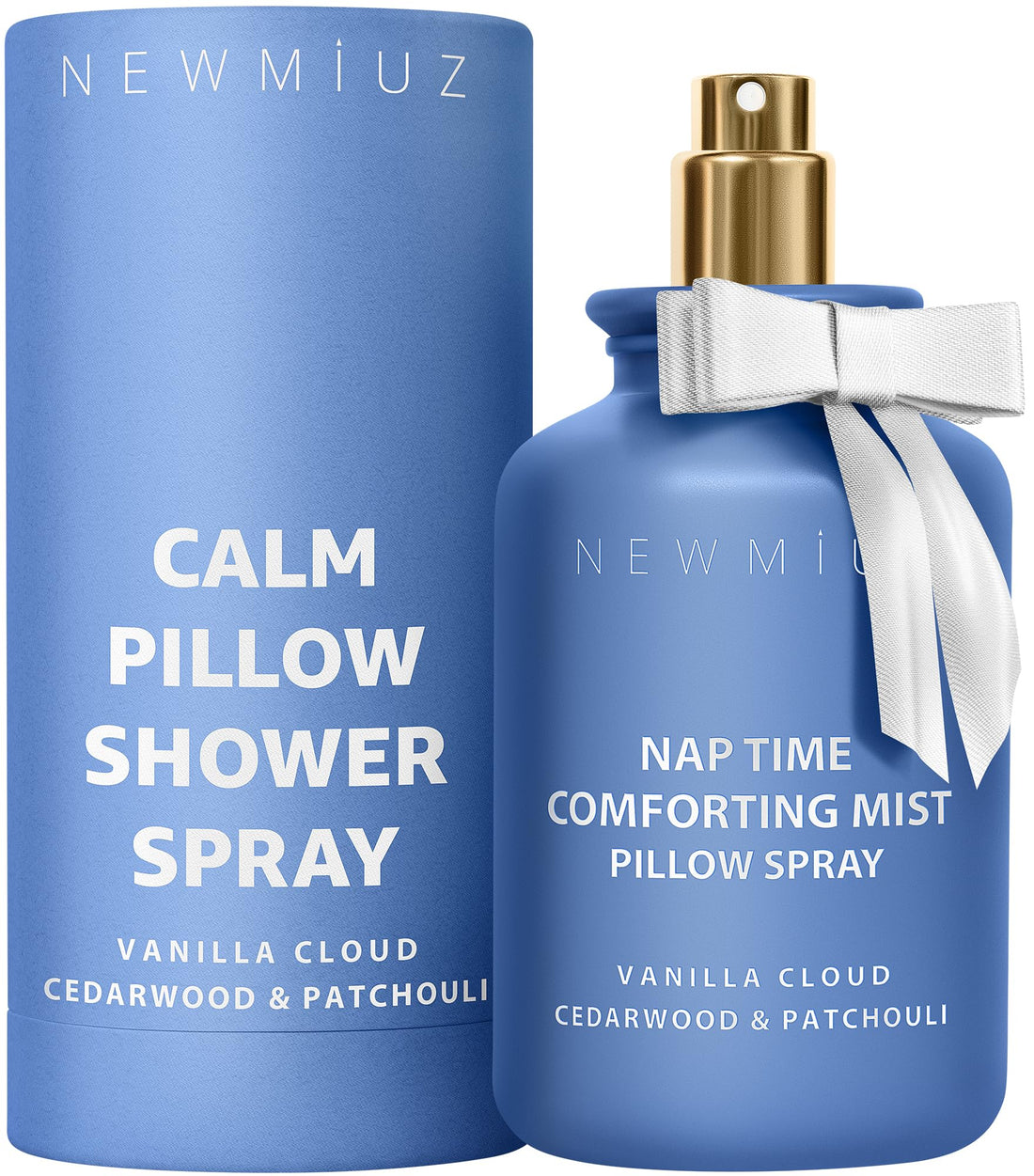 Nap Time Pillow Spray - Vanilla Cedarwood Essential Oils Natural - Fast Acting Aromatherapy Mist for Restful Sleep Relaxation Calming Stress Relief - Bedtime &amp; Shower Spray Luxury Self care Gift