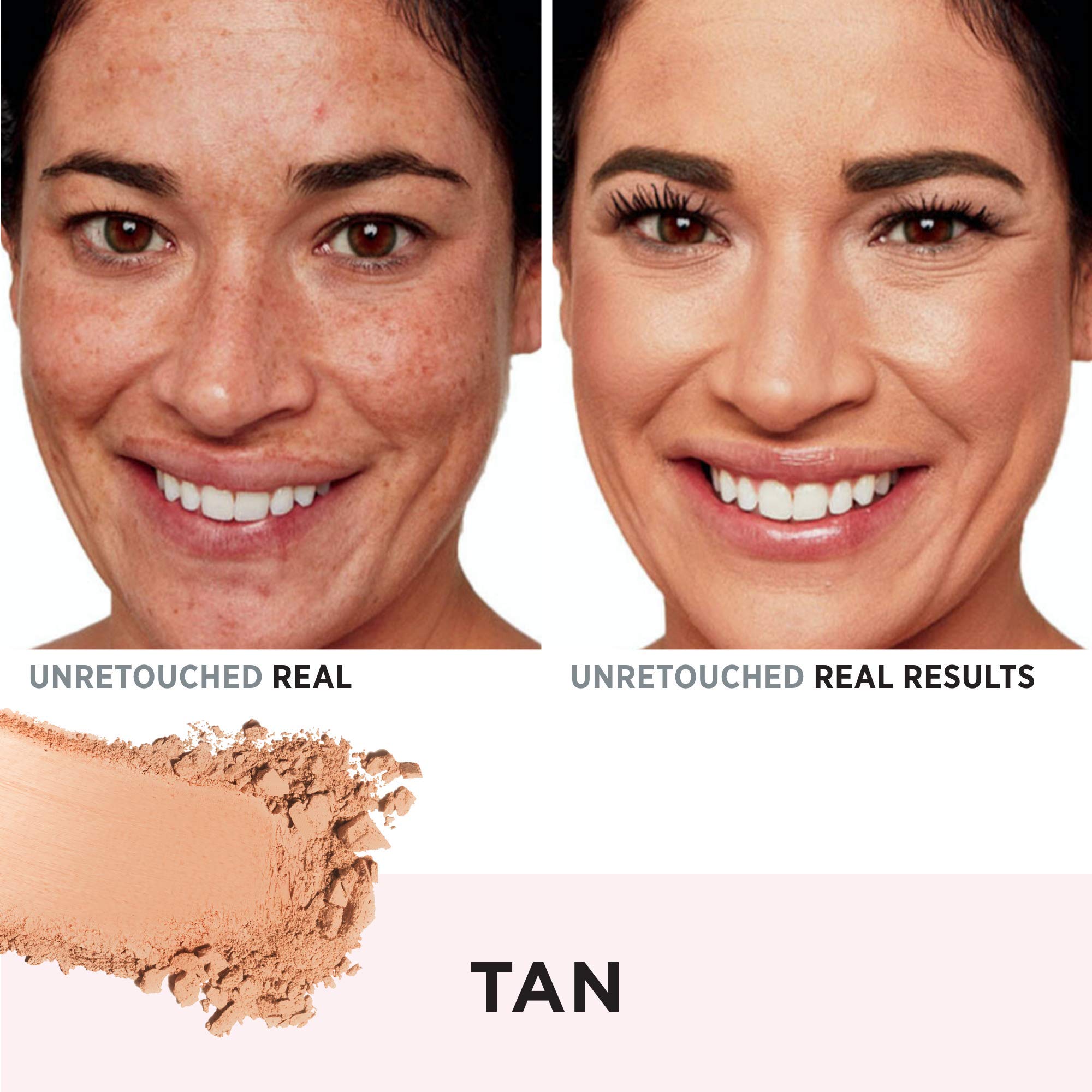 IT Cosmetics CC+ Airbrush Perfecting Powder Foundation - Buildable Full Coverage Of Pores &amp; Dark Spots - Hydrating Face Makeup with Hydrolyzed Collagen &amp; Niacinamide - 0.33 Oz