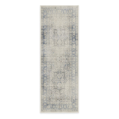 RUGGABLE Kamran Washable Rug - Perfect Vintage Area Rug for Living Room Bedroom Kitchen - Pet &amp; Child Friendly - Stain &amp; Water Resistant - Hazel 5&