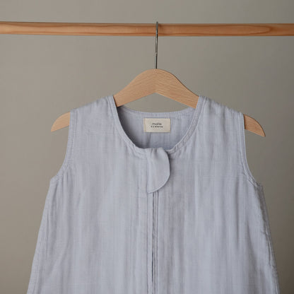 mushie Baby Wearable Blanket | 100% Organic Cotton Muslin | Sleeping Bag for Infants (Natural)