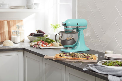 KitchenAid Artisan Series 5-Quart Tilt-Head Stand Mixer, Almond Cream, KSM150PSAC