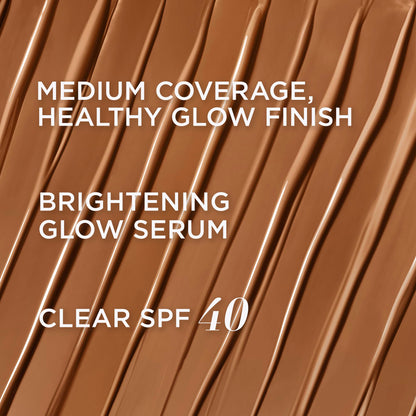 IT Cosmetics CC+ Nude Glow Lightweight Foundation + Glow Serum with SPF 40 - With Niacinamide, Hyaluronic Acid &amp; Green Tea Extract - 1.08 fl oz