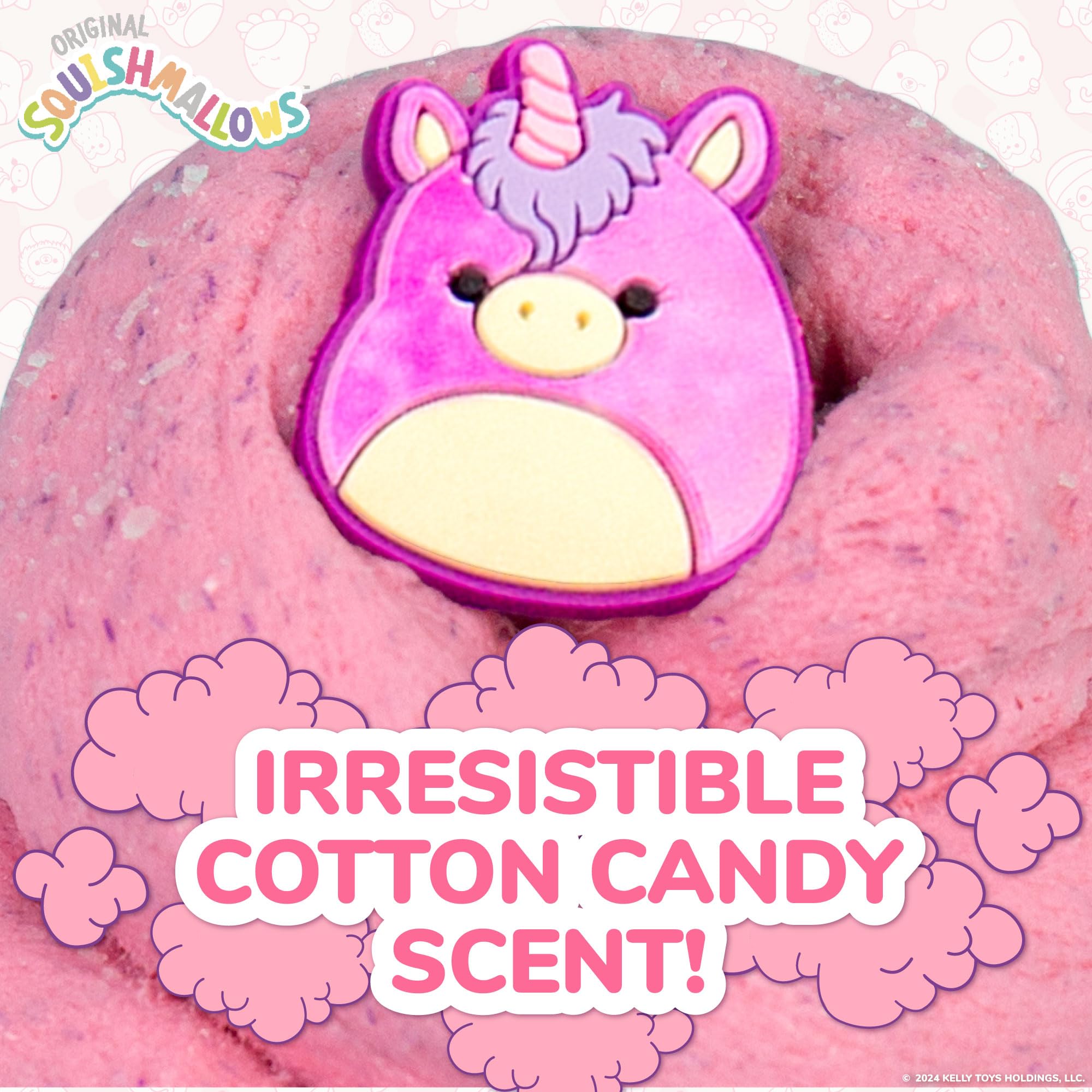 Original Squishmallows Winston The Owl Premium Scented Slime, Blue Raspberry Scented, 8 oz. Slime, 2 Fun Slime Add Ins, Pre-Made Slime for Kids, Great 6 Year Old Toys, Super Soft Squishy Toy
