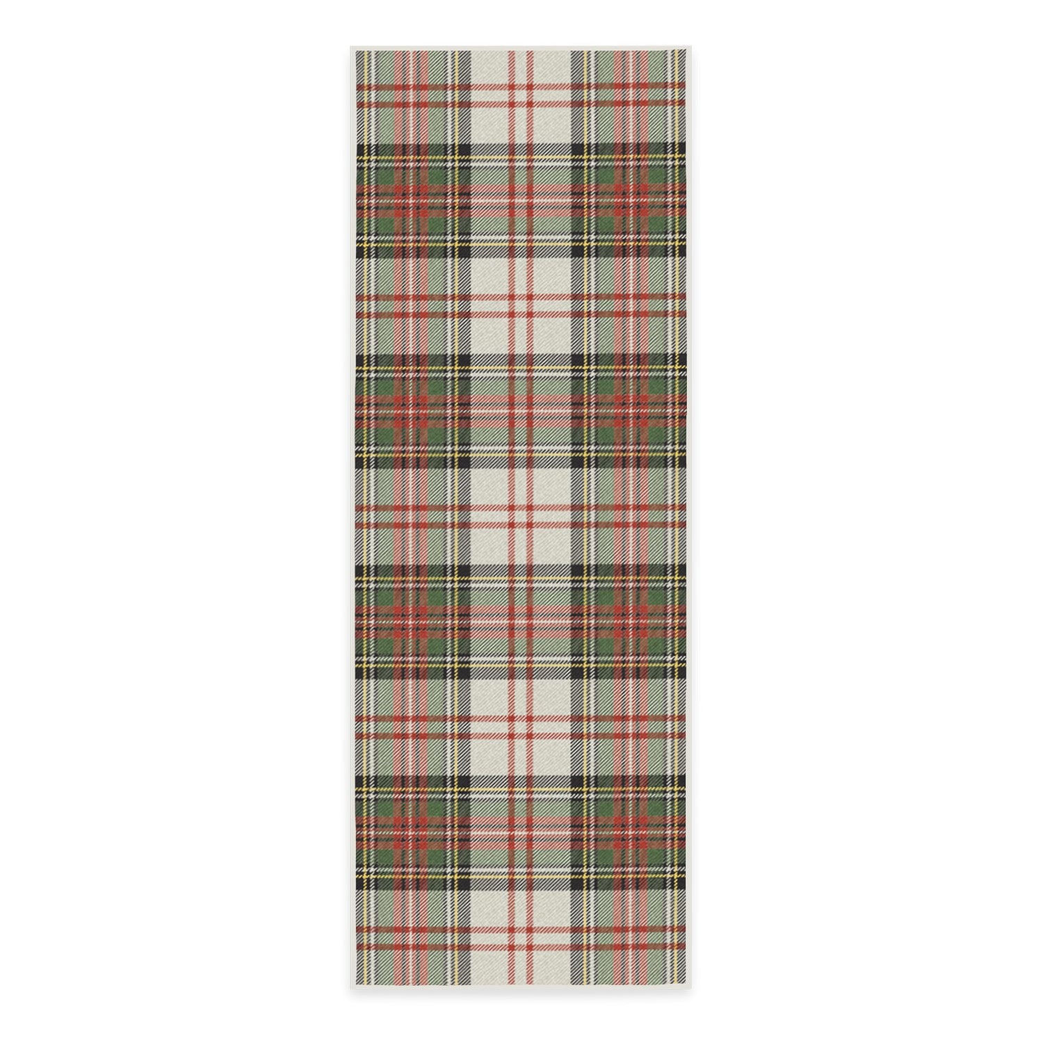 RUGGABLE Winter Plaid Washable Rug - Perfect Holiday Area Rug for Living Room Bedroom Kitchen - Pet &amp; Child Friendly - Stain &amp; Water Resistant - Dress Stewart Tartan Plaid 3&