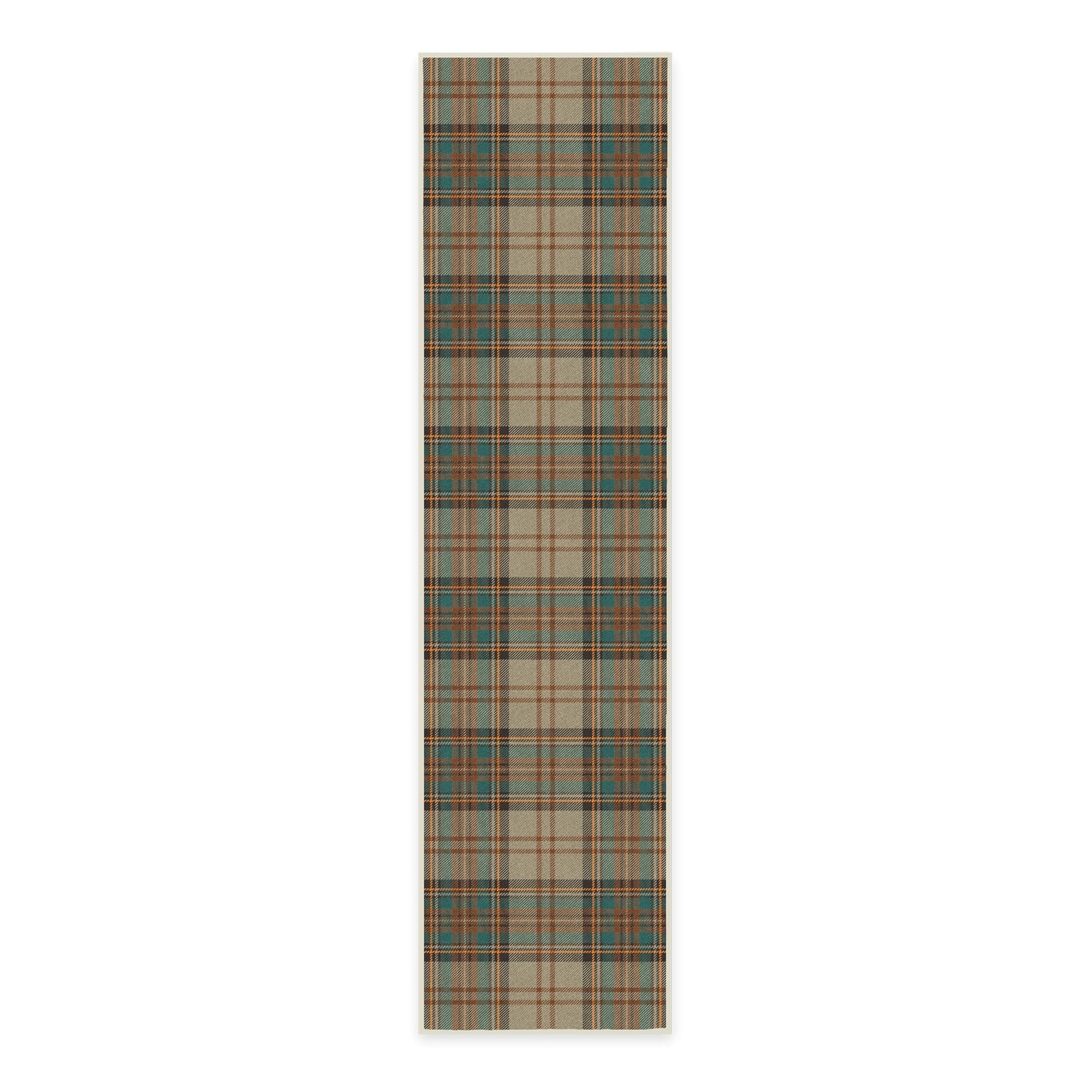 RUGGABLE Winter Plaid Washable Rug - Perfect Holiday Area Rug for Living Room Bedroom Kitchen - Pet &amp; Child Friendly - Stain &amp; Water Resistant - Dress Stewart Tartan Plaid 3&