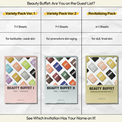 LAPCOS Pearl Sheet Mask, Daily Face Mask with Probiotics to Brighten and Clarify Skin, Korean Beauty Favorite, 5-Pack