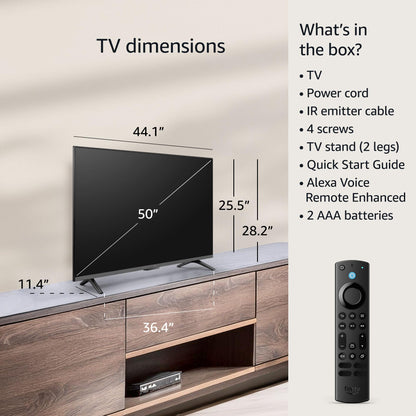Amazon Fire TV 50&quot; Omni Series 4K UHD smart TV, hands-free with Alexa