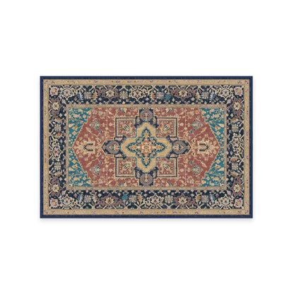 RUGGABLE Maral Heriz Washable Rug - Perfect Vintage Area Rug for Living Room Bedroom Kitchen - Pet &amp; Child Friendly - Stain &amp; Water Resistant - Creme 3&