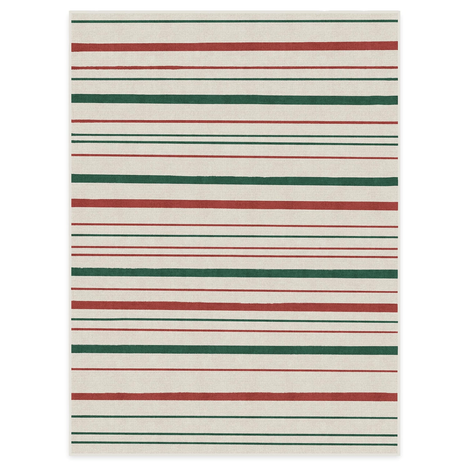 RUGGABLE Winter Plaid Washable Rug - Perfect Holiday Area Rug for Living Room Bedroom Kitchen - Pet &amp; Child Friendly - Stain &amp; Water Resistant - Dress Stewart Tartan Plaid 3&