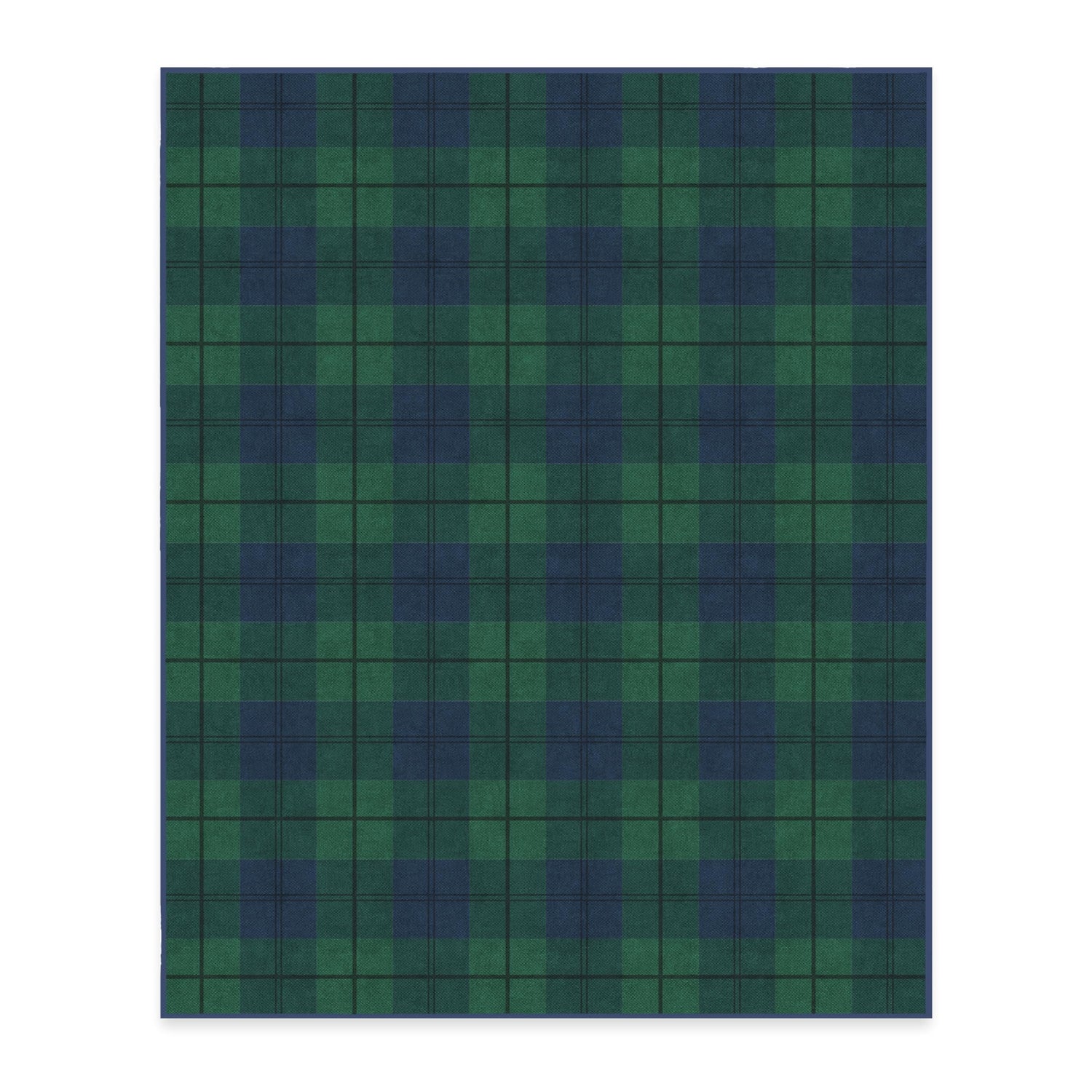 RUGGABLE Winter Plaid Washable Rug - Perfect Holiday Area Rug for Living Room Bedroom Kitchen - Pet &amp; Child Friendly - Stain &amp; Water Resistant - Dress Stewart Tartan Plaid 3&