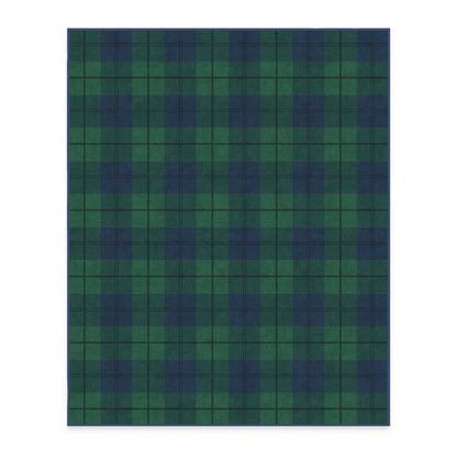 RUGGABLE Winter Plaid Washable Rug - Perfect Holiday Area Rug for Living Room Bedroom Kitchen - Pet &amp; Child Friendly - Stain &amp; Water Resistant - Dress Stewart Tartan Plaid 3&