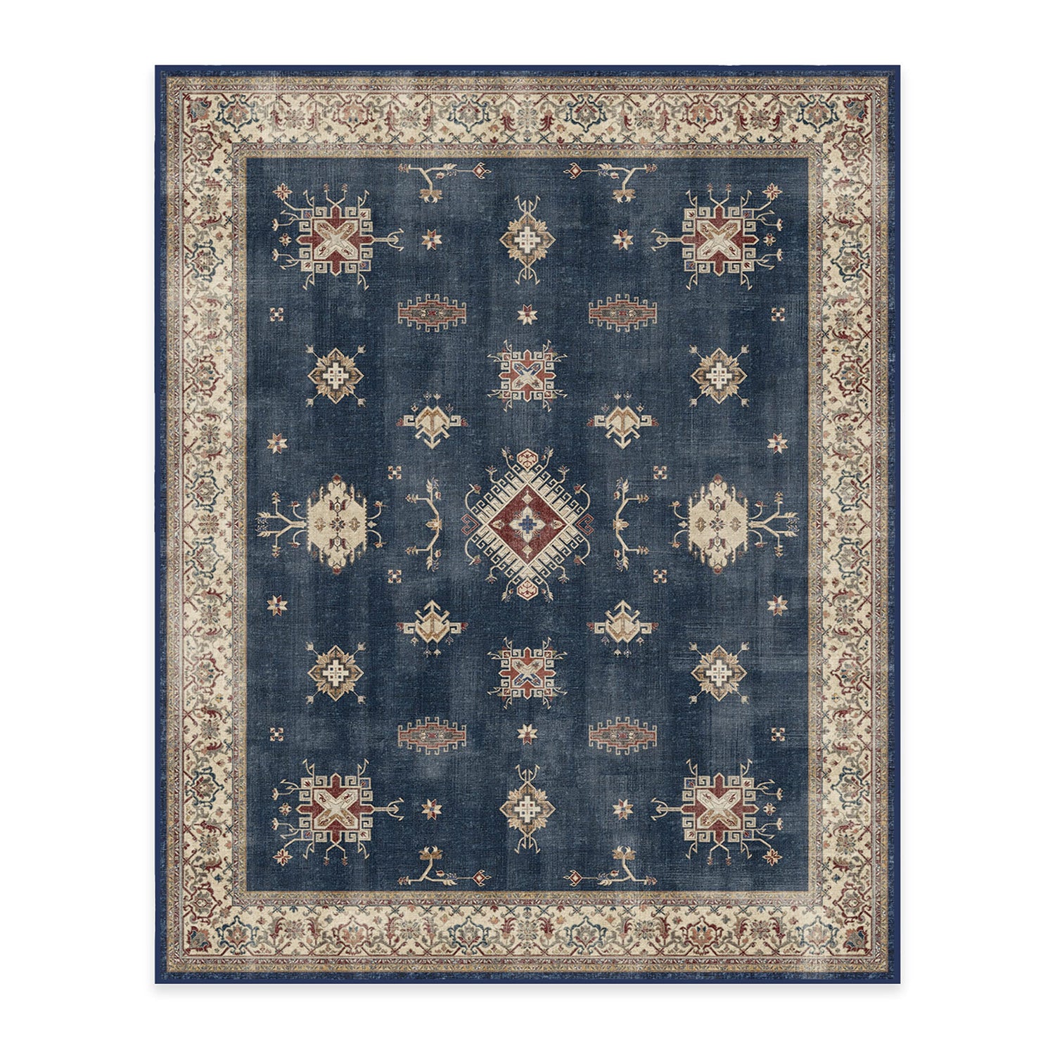 RUGGABLE – Verena Dark Wood – Machine Washable Runner Rug – Pet &amp; Child Friendly – Stain &amp; Water Resistant – Non-Slip – 2.5&