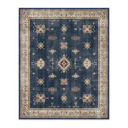 RUGGABLE – Verena Dark Wood – Machine Washable Runner Rug – Pet &amp; Child Friendly – Stain &amp; Water Resistant – Non-Slip – 2.5&