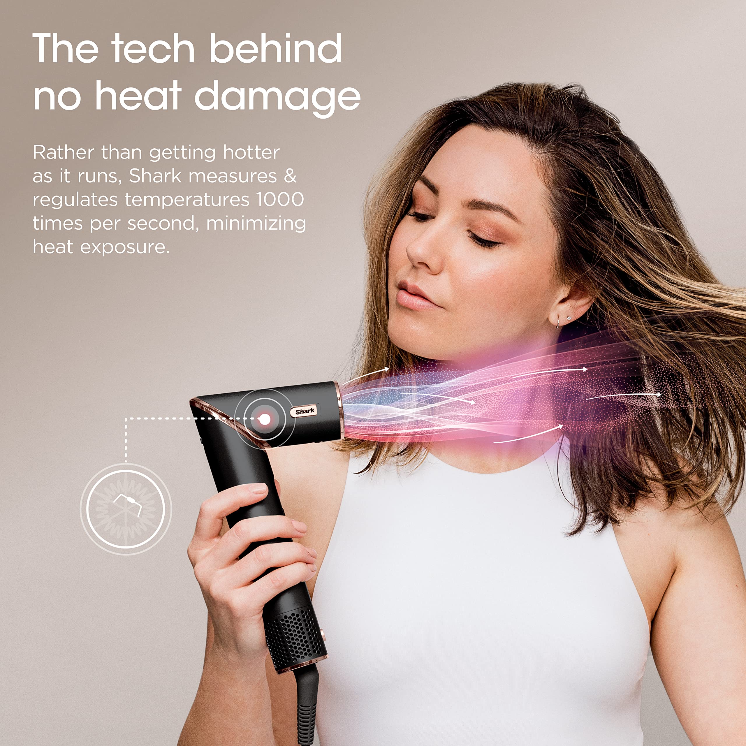 Shark HD430 FlexStyle Air Styling &amp; Drying System, Powerful Hair Dryer Brush &amp; Multi-Styler with Auto-Wrap Curlers, Paddle Brush, Oval Brush, Concentrator Attachment, Stone