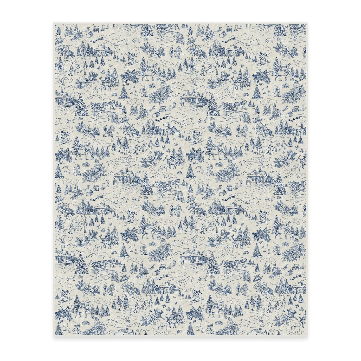 RUGGABLE Winter Plaid Washable Rug - Perfect Holiday Area Rug for Living Room Bedroom Kitchen - Pet &amp; Child Friendly - Stain &amp; Water Resistant - Dress Stewart Tartan Plaid 3&