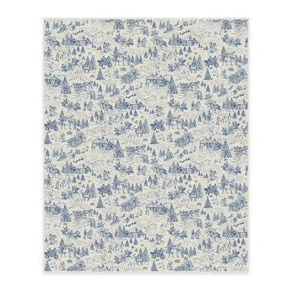 RUGGABLE Winter Plaid Washable Rug - Perfect Holiday Area Rug for Living Room Bedroom Kitchen - Pet &amp; Child Friendly - Stain &amp; Water Resistant - Dress Stewart Tartan Plaid 3&