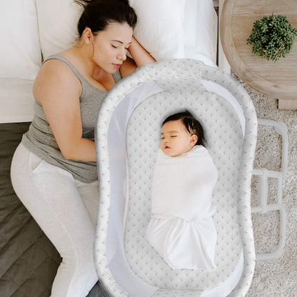 HALO Bassinest Fitted Sheet, Nautical Net