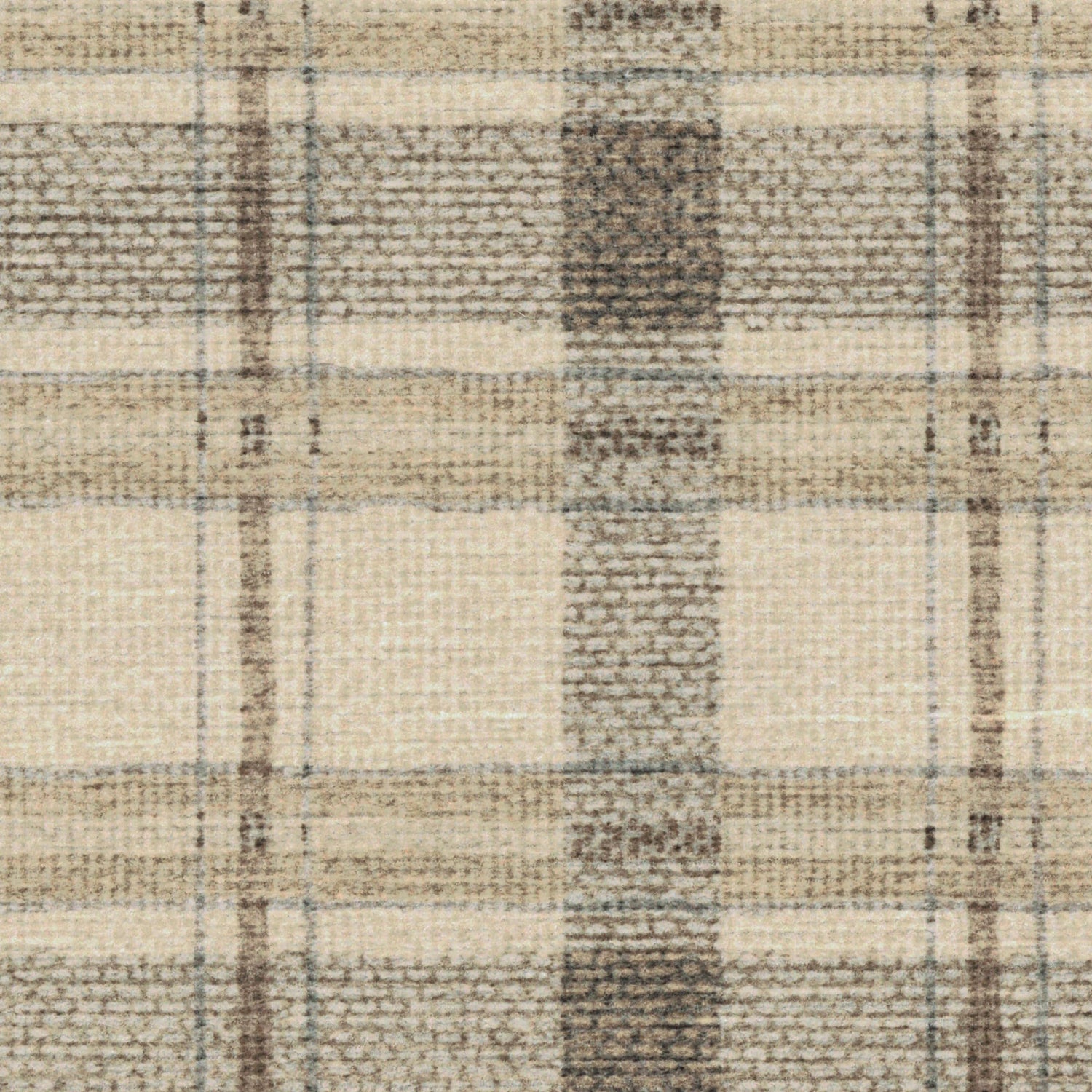 RUGGABLE Winter Plaid Washable Rug - Perfect Holiday Area Rug for Living Room Bedroom Kitchen - Pet &amp; Child Friendly - Stain &amp; Water Resistant - Dress Stewart Tartan Plaid 3&