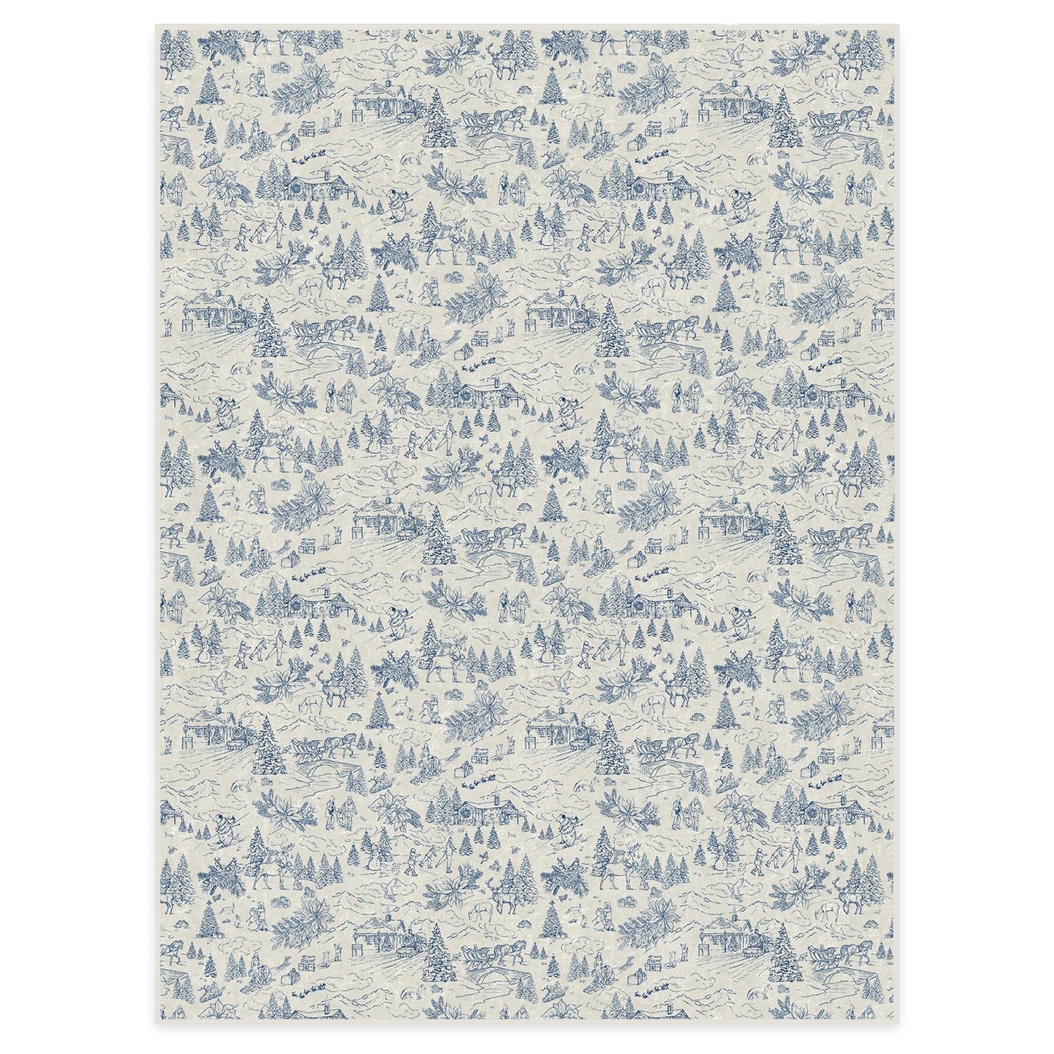 RUGGABLE Winter Plaid Washable Rug - Perfect Holiday Area Rug for Living Room Bedroom Kitchen - Pet &amp; Child Friendly - Stain &amp; Water Resistant - Dress Stewart Tartan Plaid 3&