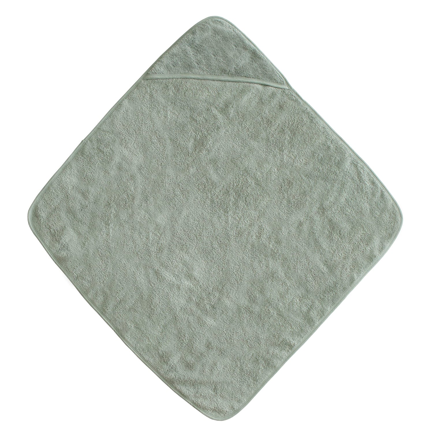 mushie Baby Hooded Towel | Organic Cotton (Moss)