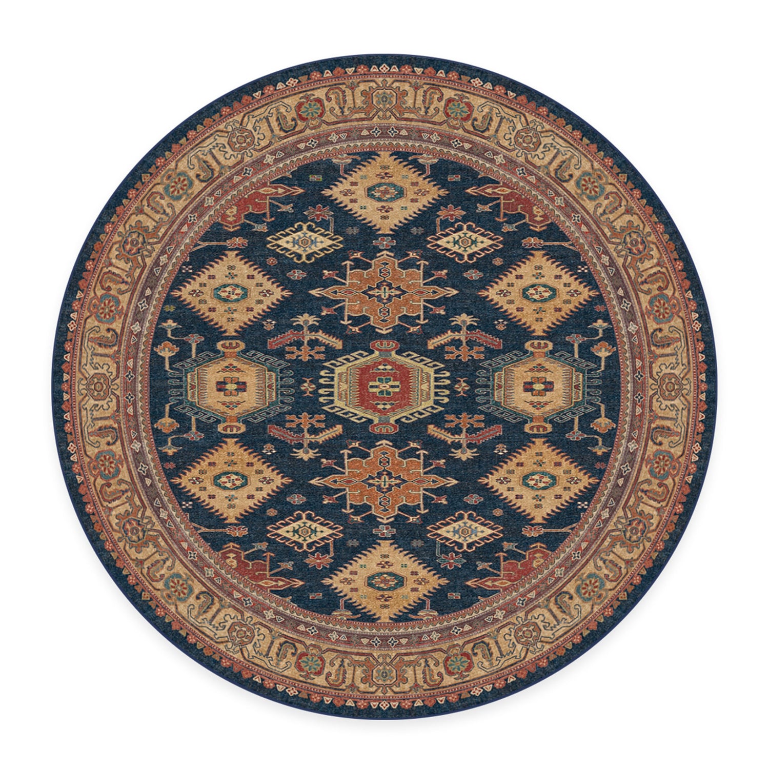 RUGGABLE – Cambria Ruby – Machine Washable Runner Rug – Pet &amp; Child Friendly – Stain &amp; Water Resistant – Non-Slip – 2.5&