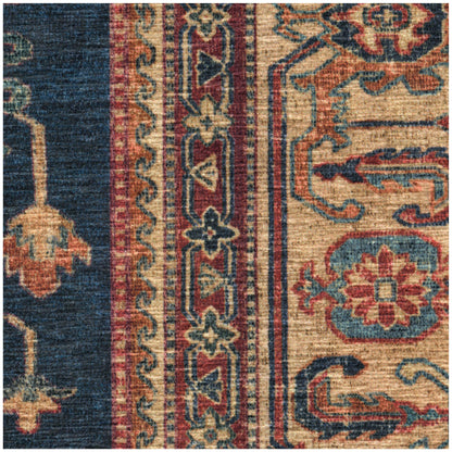 RUGGABLE – Cambria Ruby – Machine Washable Runner Rug – Pet &amp; Child Friendly – Stain &amp; Water Resistant – Non-Slip – 2.5&