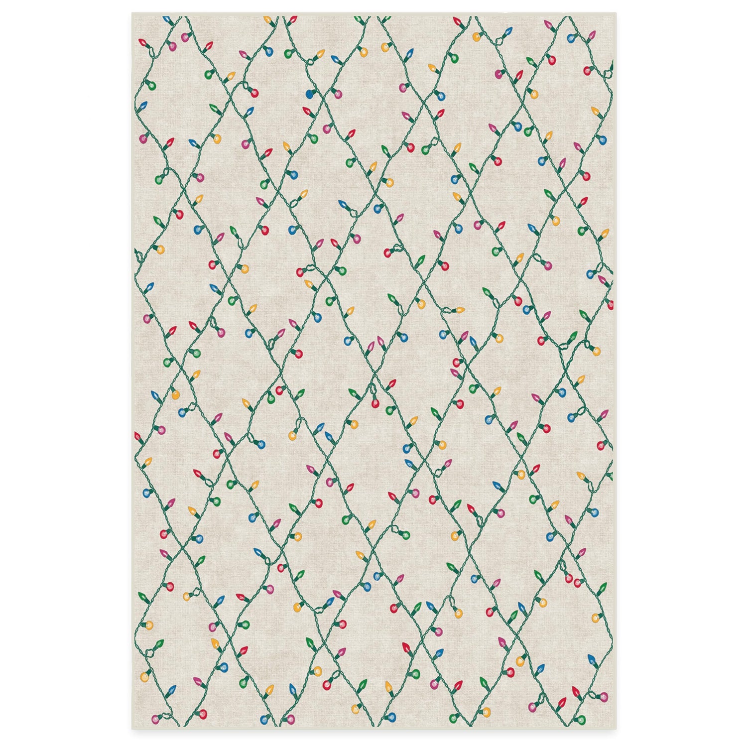 RUGGABLE Winter Plaid Washable Rug - Perfect Holiday Area Rug for Living Room Bedroom Kitchen - Pet &amp; Child Friendly - Stain &amp; Water Resistant - Dress Stewart Tartan Plaid 3&