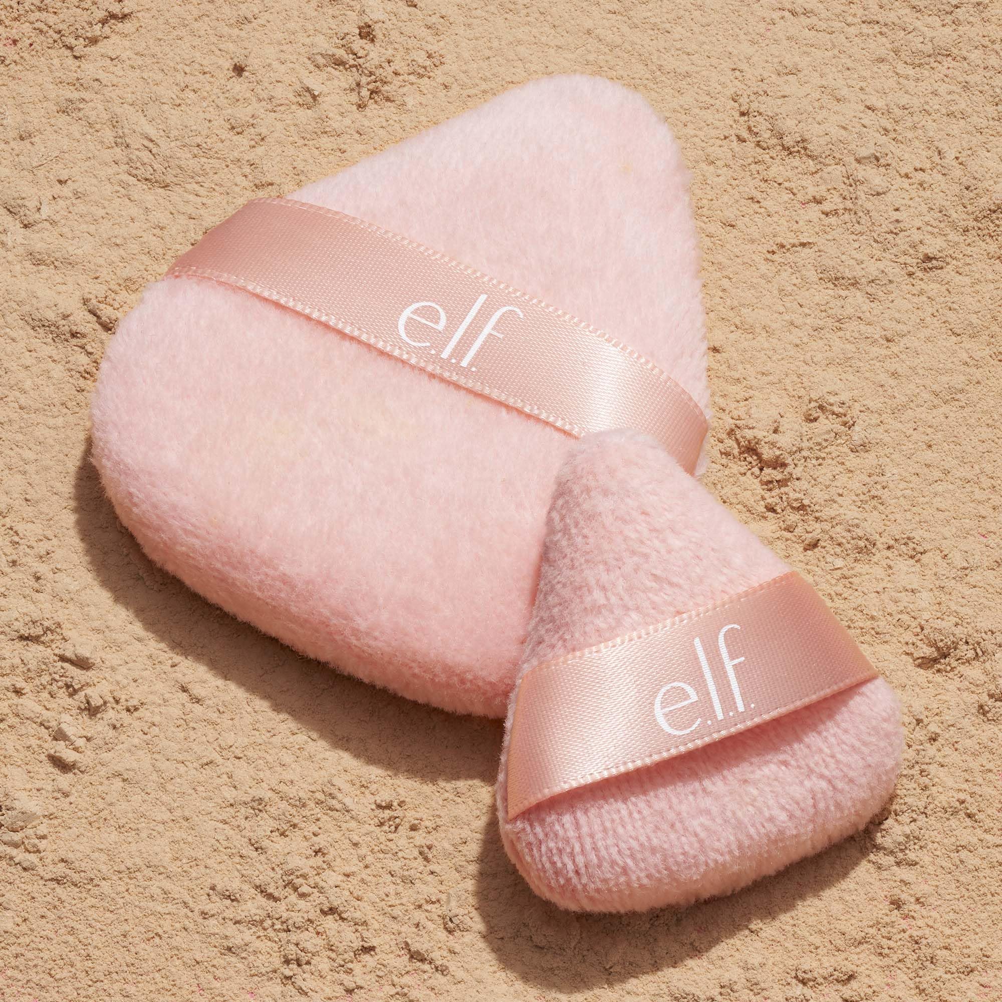 e.l.f. Halo Glow Pinkie Puffs, Finger-sized, Mini Puff For Applying Loose &amp; Pressed Powders, Soft, Reusable &amp; Washable, Vegan &amp; Cruelty-Free, Set of 3