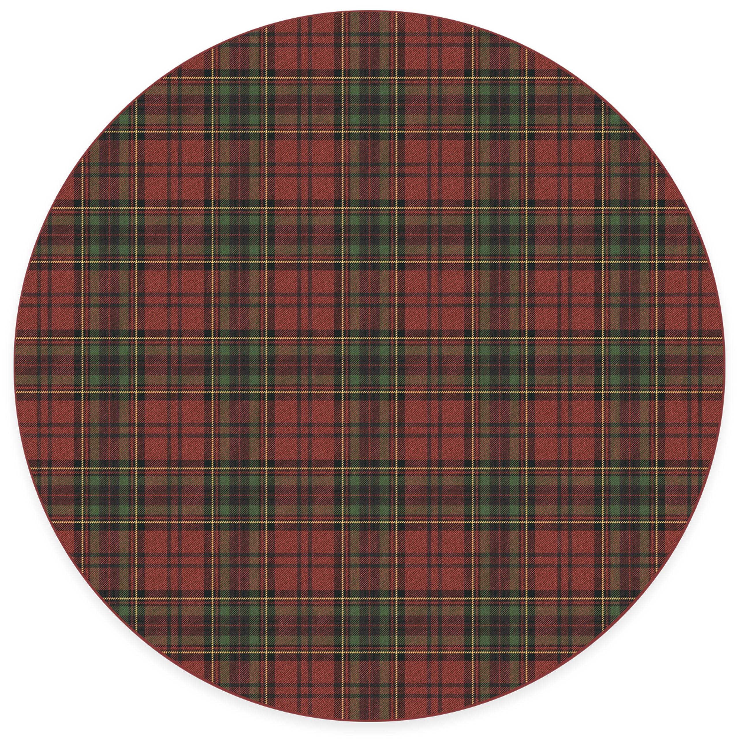 RUGGABLE Winter Plaid Washable Rug - Perfect Holiday Area Rug for Living Room Bedroom Kitchen - Pet &amp; Child Friendly - Stain &amp; Water Resistant - Dress Stewart Tartan Plaid 3&