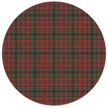 RUGGABLE Winter Plaid Washable Rug - Perfect Holiday Area Rug for Living Room Bedroom Kitchen - Pet &amp; Child Friendly - Stain &amp; Water Resistant - Dress Stewart Tartan Plaid 3&