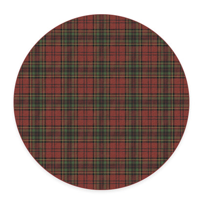 RUGGABLE Winter Plaid Washable Rug - Perfect Holiday Area Rug for Living Room Bedroom Kitchen - Pet &amp; Child Friendly - Stain &amp; Water Resistant - Dress Stewart Tartan Plaid 3&