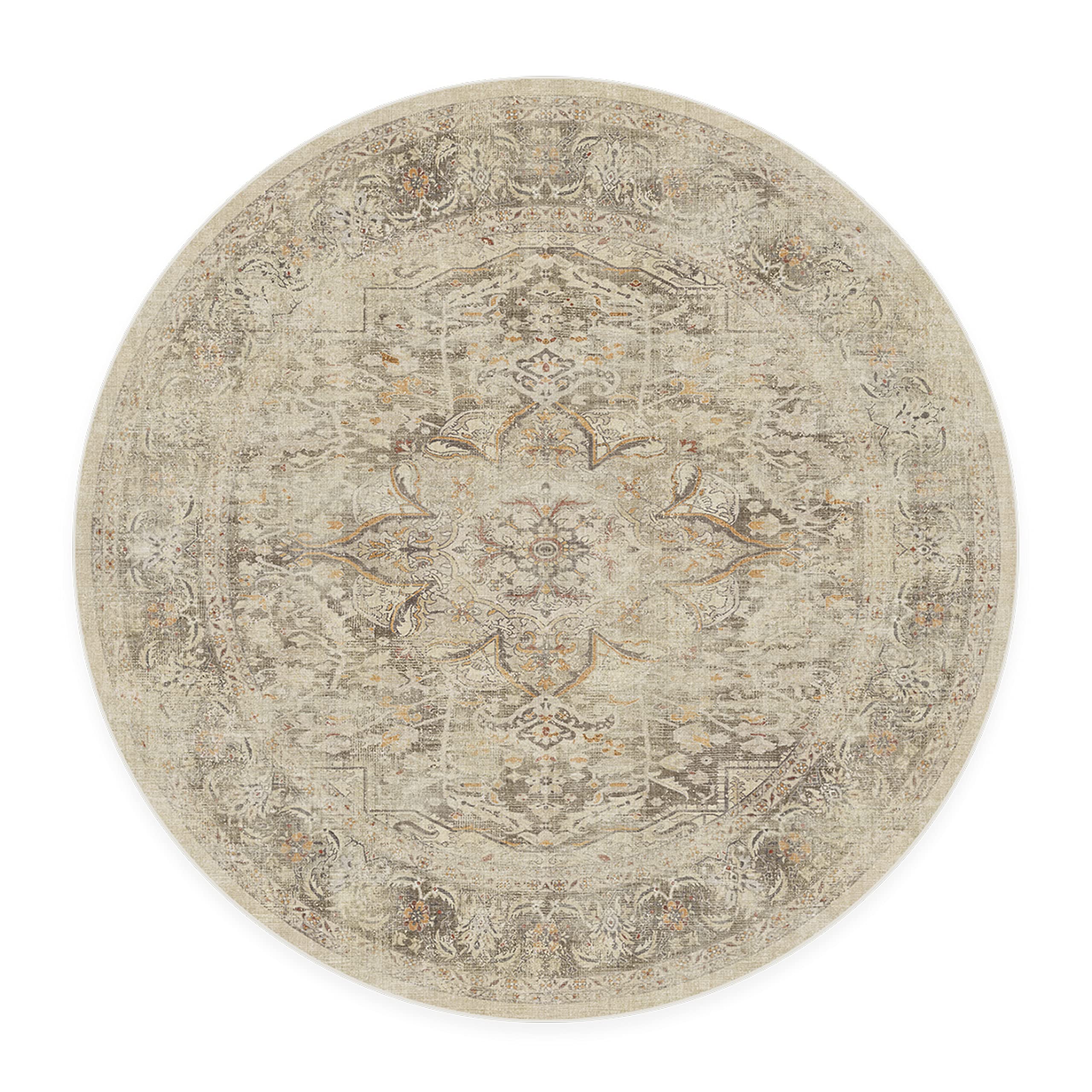 RUGGABLE – Sarrah Blue Quartz – Machine Washable Runner Rug – Pet &amp; Child Friendly – Stain &amp; Water Resistant – Non-Slip – 2.5&