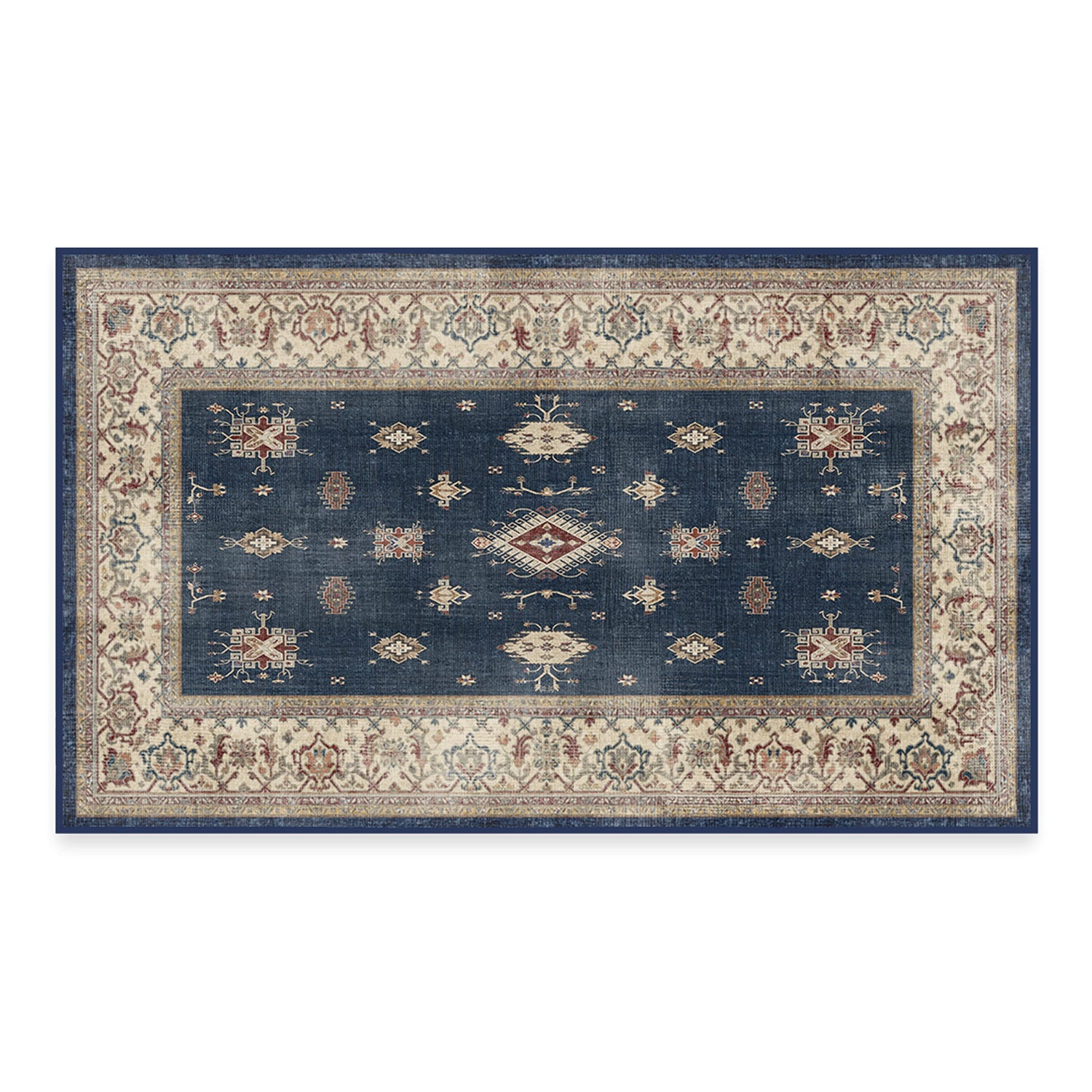 RUGGABLE – Verena Dark Wood – Machine Washable Runner Rug – Pet &amp; Child Friendly – Stain &amp; Water Resistant – Non-Slip – 2.5&